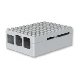 RASPBERRY PI3 - Boitier Pi Blox pour Raspberry Pi Modèles B+, 2 et 3 Modèles B, ABS, Blanc