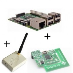 Raspberry pi - Raspberry Pi-3-karte mit z-wave.mich und Rfxcom