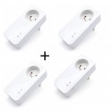 Simpal T40 - Pack connected GSM plug / radio T40 with three T20 sockets