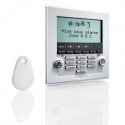 Somfy alarme - Clavier LCD avec lecteur de badge