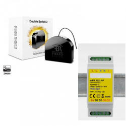 Fibaro FGS-223 - Fibaro module double switch Z-Wave and More with support for DIN rail