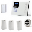 Pack de Alarma de la casa wireless - Pack de alarma Iconnect IP / GSM F3 / F4