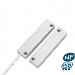 Elmdene 4HD-300/NFA2P - Détecteur ouverture alu NFA2P avec câble