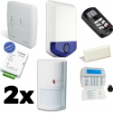 Pack alarme DSC ALEXOR - Pour habitation type F2 avec GSM