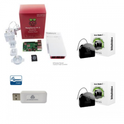 Jeedom pack haustechnik - Pack für Raspberry Pi-3, Z-Wave PLus-module FGR-222