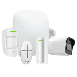 Ajax Alarme maison - Pack alarme IP / GPRS avec caméra Wifi 4 MP