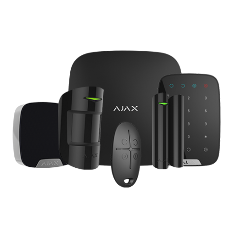 Alarme Ajax BKIT-B-KS - Pack alarme IP / GPRS avec sirène intérieure