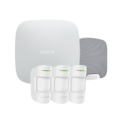 Alarme Ajax HUBKIT-PRO-S - Pack alarme IP / GPRS avec sirène intérieure