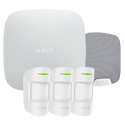 Ajax alarm HUBKIT-PRO-S - IP / GPRS alarm pack with indoor siren