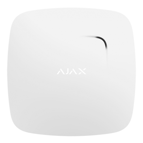 Alarme Ajax FIREPROTECTPLUS-W - Détecteur fumée et de monoxyde de carbone blanc