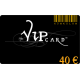 Carte cadeau VIP d'une valeur de 40€