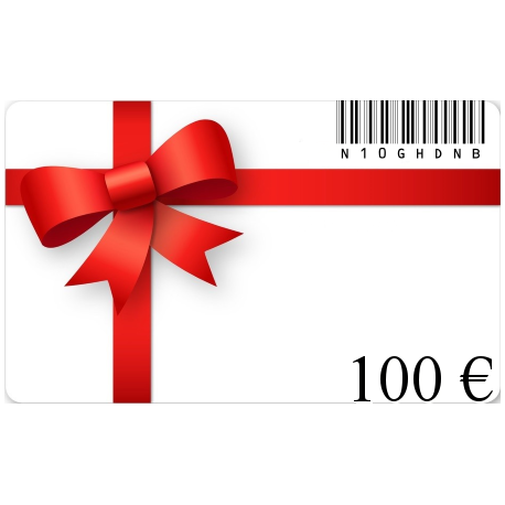 Carte cadeau anniversaire d'une valeur de 100€
