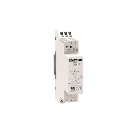 Delta Dore Tybox 5150 - Termostato de calefacción inalámbrico / Bomba de  calor reversible