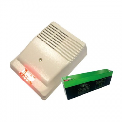 Altec SIREXF - Sirena de alarma alámbrica para exterior NFA2P con flash de batería