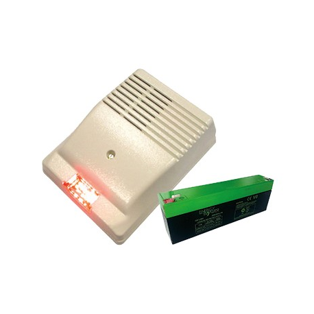 Altec SIREXF - Sirène alarme filaire extérieure NFA2P avec flash batterie