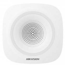 Hikvision DS-PS1-I-WE/BLUE - Sirena radio alarma interior