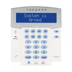 Paradox K641LX - Lector de tarjetas de transmisor de radio con teclado LCD
