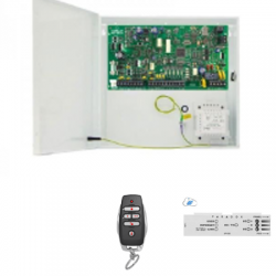 Paradox MG5000 Alarm - Zentrale 32 Funkzonen Fernbedienung RM25 IP-Karte