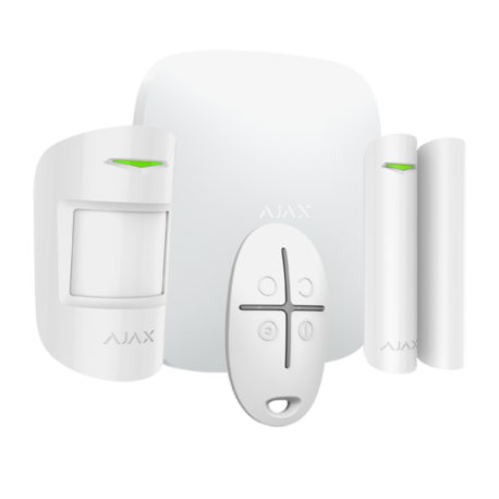 Ajax Alarm - Ajax Alarm Starter Kit HUB2 bianco IP / GSM