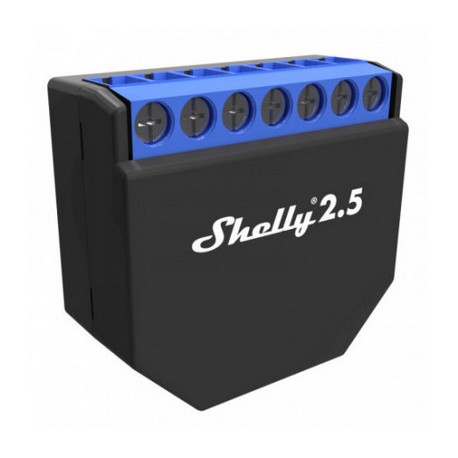 Shelly Shelly 2.5 - WIFI-Modul Schalter 2 Ausgänge