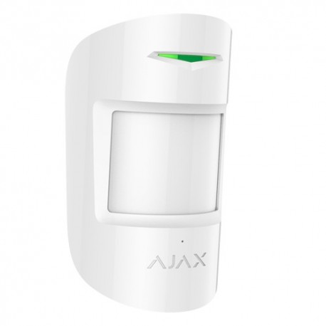 Alarma Ajax COMBIPROT-W - PIR y de rotura de cristal blanco