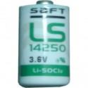 Saft LS14250 - Pile lithium 3.6V LS14250