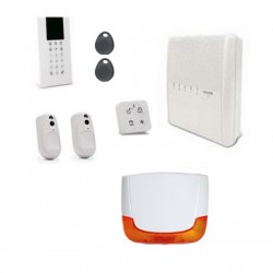 Alarme Risco Agility 4 - Alarme sans fil IP / GSM détecteurs caméras sirènes extérieure
