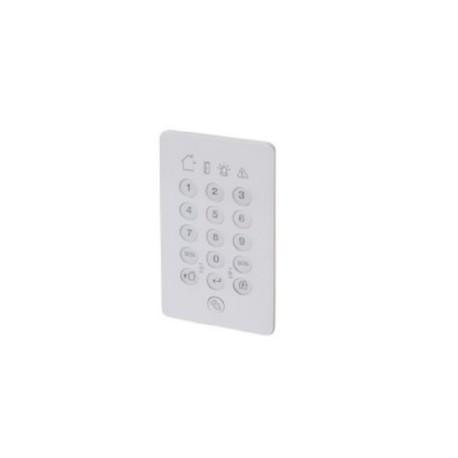 Keyboard comfort LCD for range alarm SPC Vanderbilt with badge reader EM and voice synthesis integrated