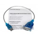 CABLE adaptador USB a serie RS232 DB9 TO SERIES