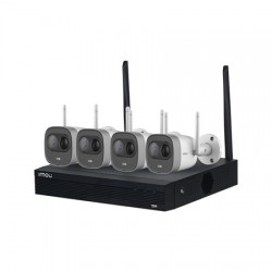 IMOU kit Wifi vidéosurveillance - Enregistreur vidéo 4 canaux WIFI 4 caméras 2 mégapixels