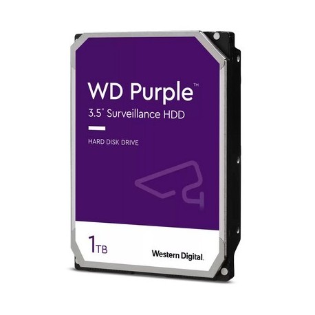 Unidad de disco duro de color Púrpura - Western Digital 1ToO 5400 rpm, 3,5"