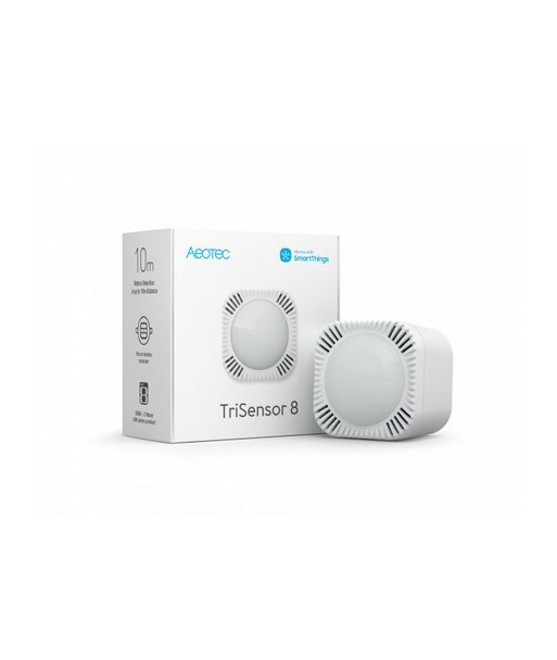 Aeotec ZWA045-C - Aeotec TriSensor 8 Sensori di Movimento, Temperatura e Luce