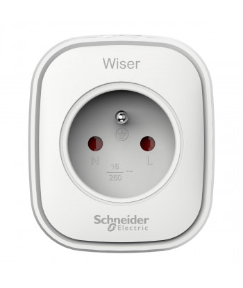 SCHNEIDER CCTFR6500 - 13A Zigbee repeater connected socket