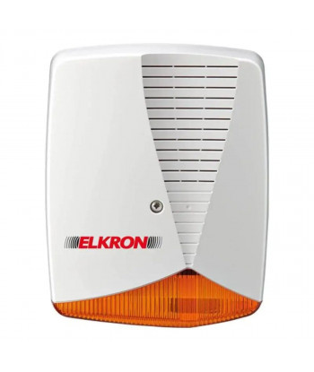 Elkron HPA700P - Sirène filaire extérieure avec flash et batterie