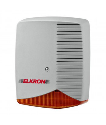 Elkron HPA700M - Sirène filaire extérieure avec flash et batterie