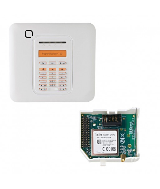 Visonic PowerMaster 10 Triple V20.2 - Centrale alarme GSM 3G
