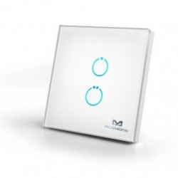 MCOHome - Switch glass touch 2-button Z-WAVE